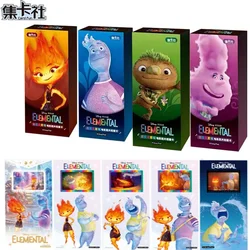 Card Fun Disney Elemental Card Movie Character Wade Ripple Collectible Cards New Trend Game Collection Card Children's Toys Gift