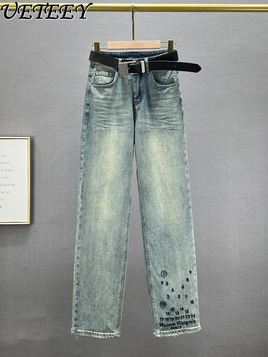 high-street-fashion-all-match-straight-jeans-for-women-2024-spring-new-high-waist-loose-slimming-wide-leg-denim-long-trousers