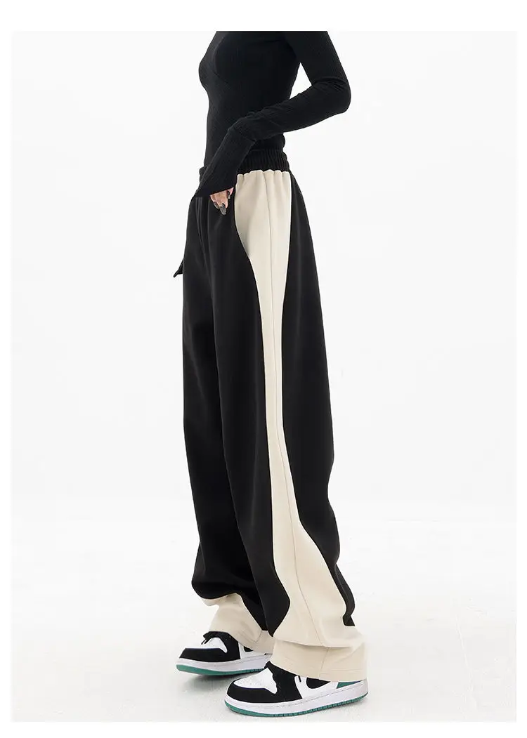 womens wide leg sweatpants