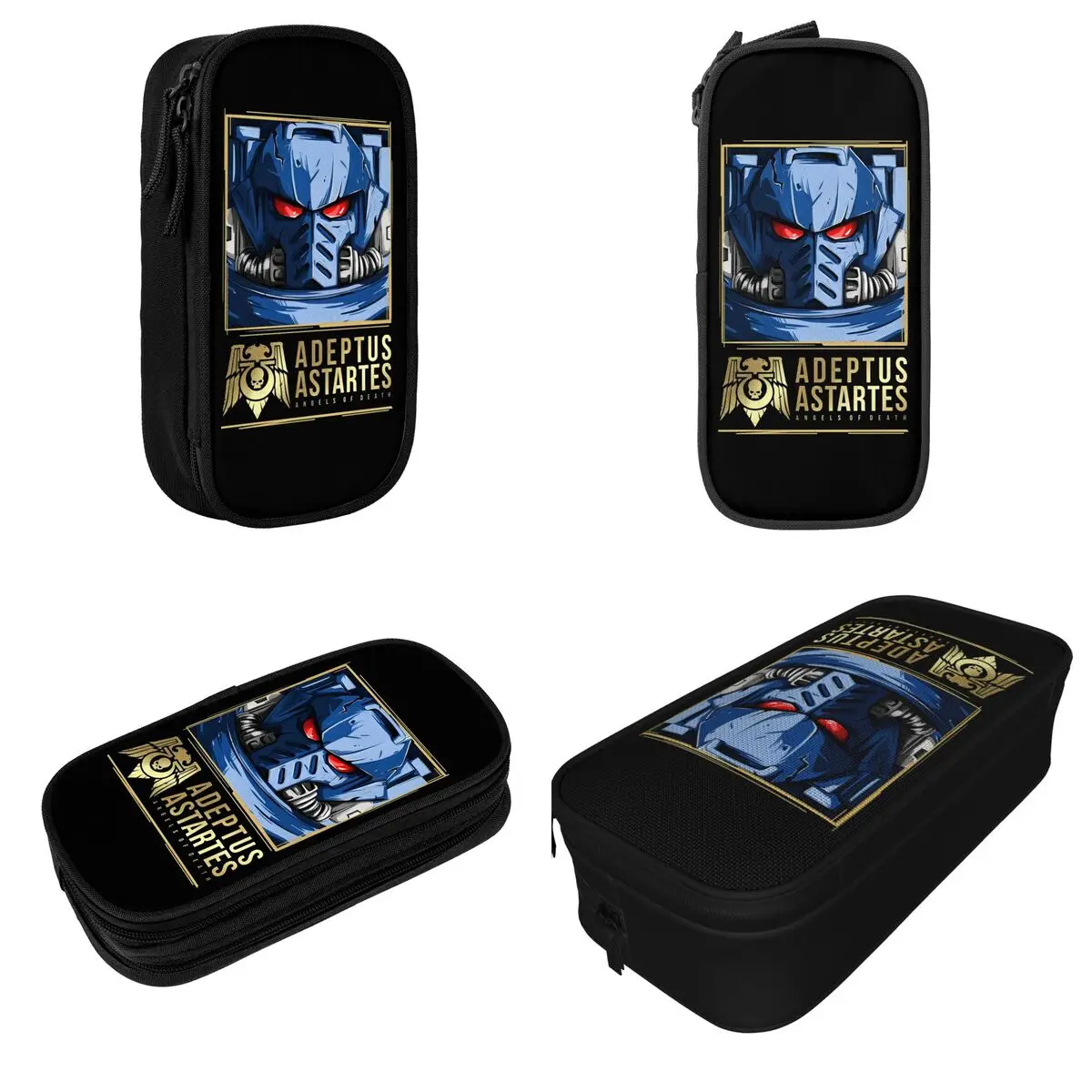 Adptus Astartes 펜슬 케이스, W-Warhammer 40k 펜 상자, 연필 가방, 어린이 대용량, 사무실 선물, 연필 파우치