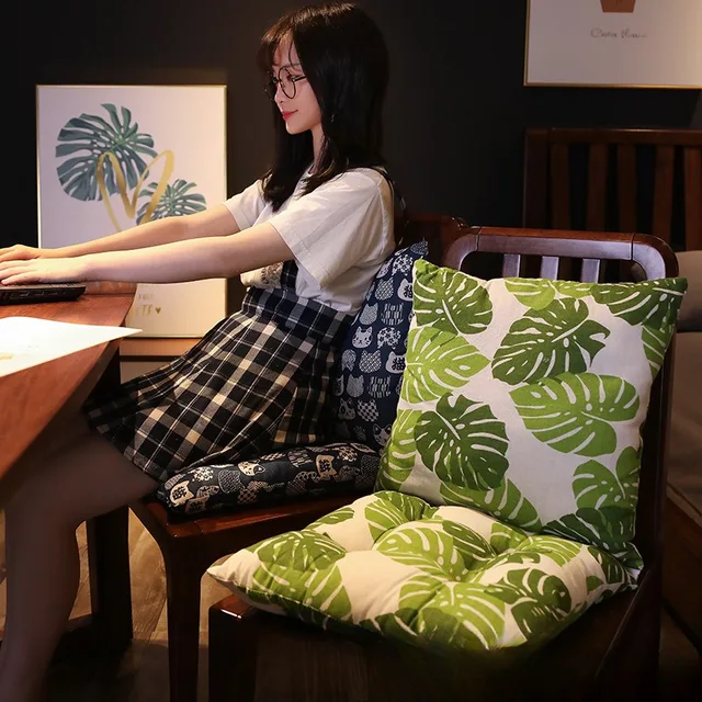 Comfortable 2-in-1 Seat Cushion with Back Support for Prolonged Sitting Work Study  A Must-Have Chair Pad Office Classroom Home 5