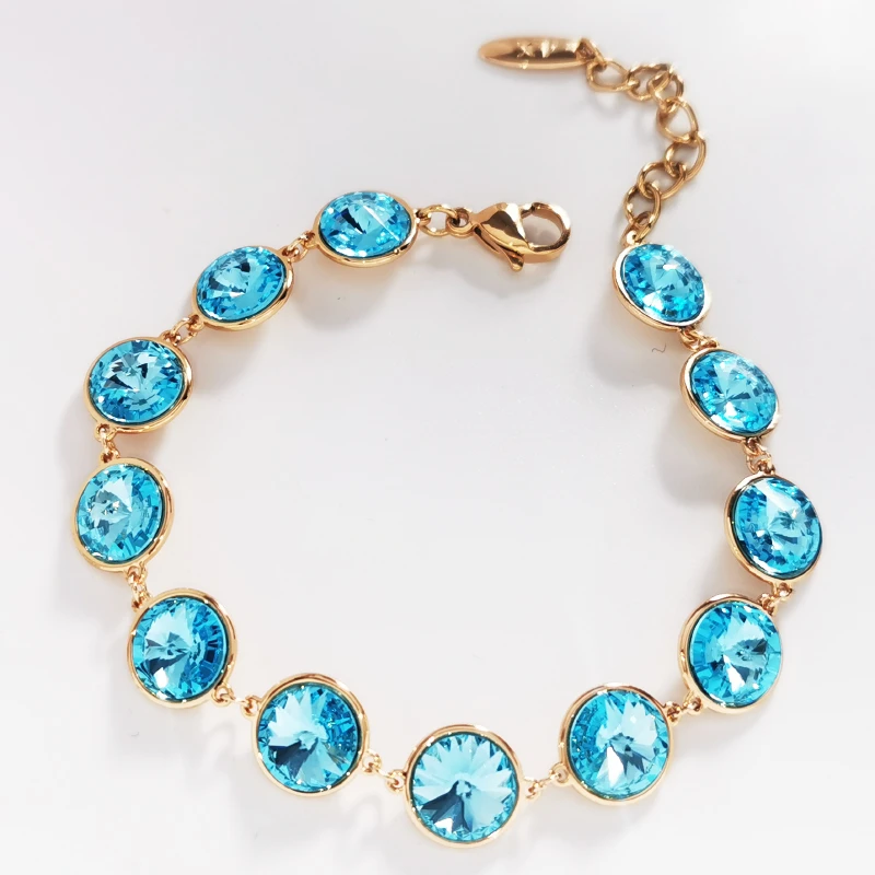 Crystals From Austria Womens Bracelets 2023 for Valentine's Day Bijoux