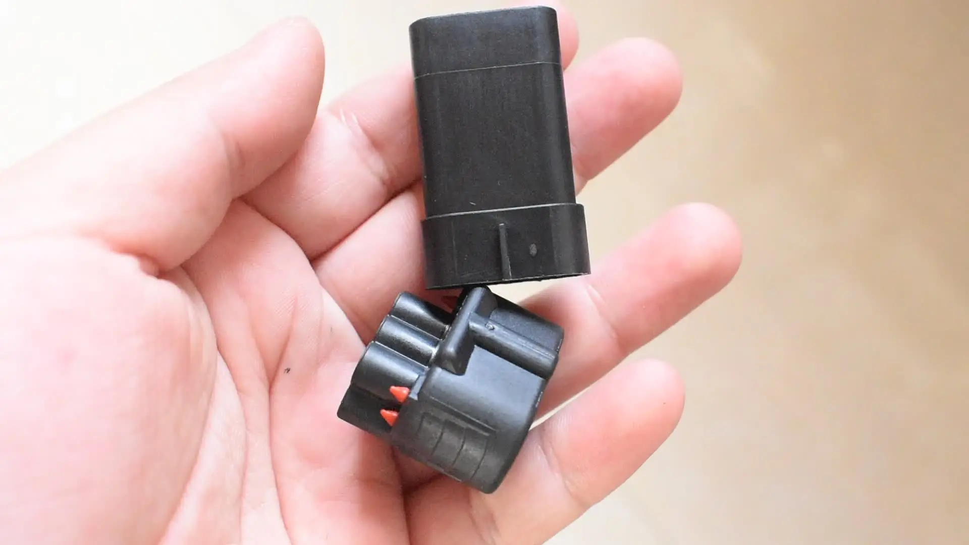 センサー付きコネクタセット,1-20キット,3ピン,光ファイバー,メス