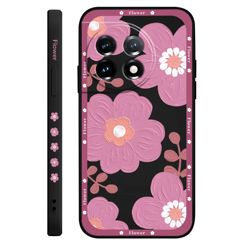 Spoony Flowers Liquid Silicone Phone Case