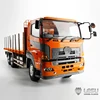 LESU 1/14 simulation truck model 6X4 flatbed truck transporter 1