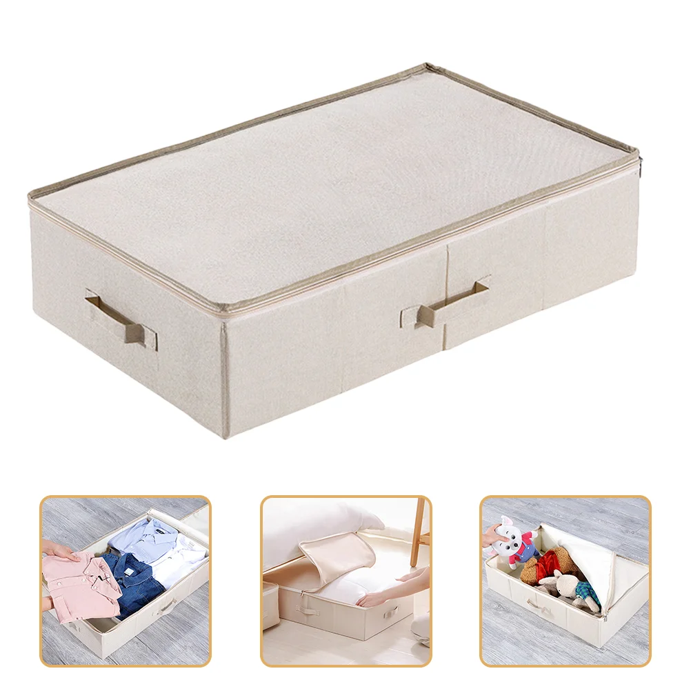 Under Bed Storage Bags Large Capacity Breathable Storage Bins for Blanket Pillow AliExpress
