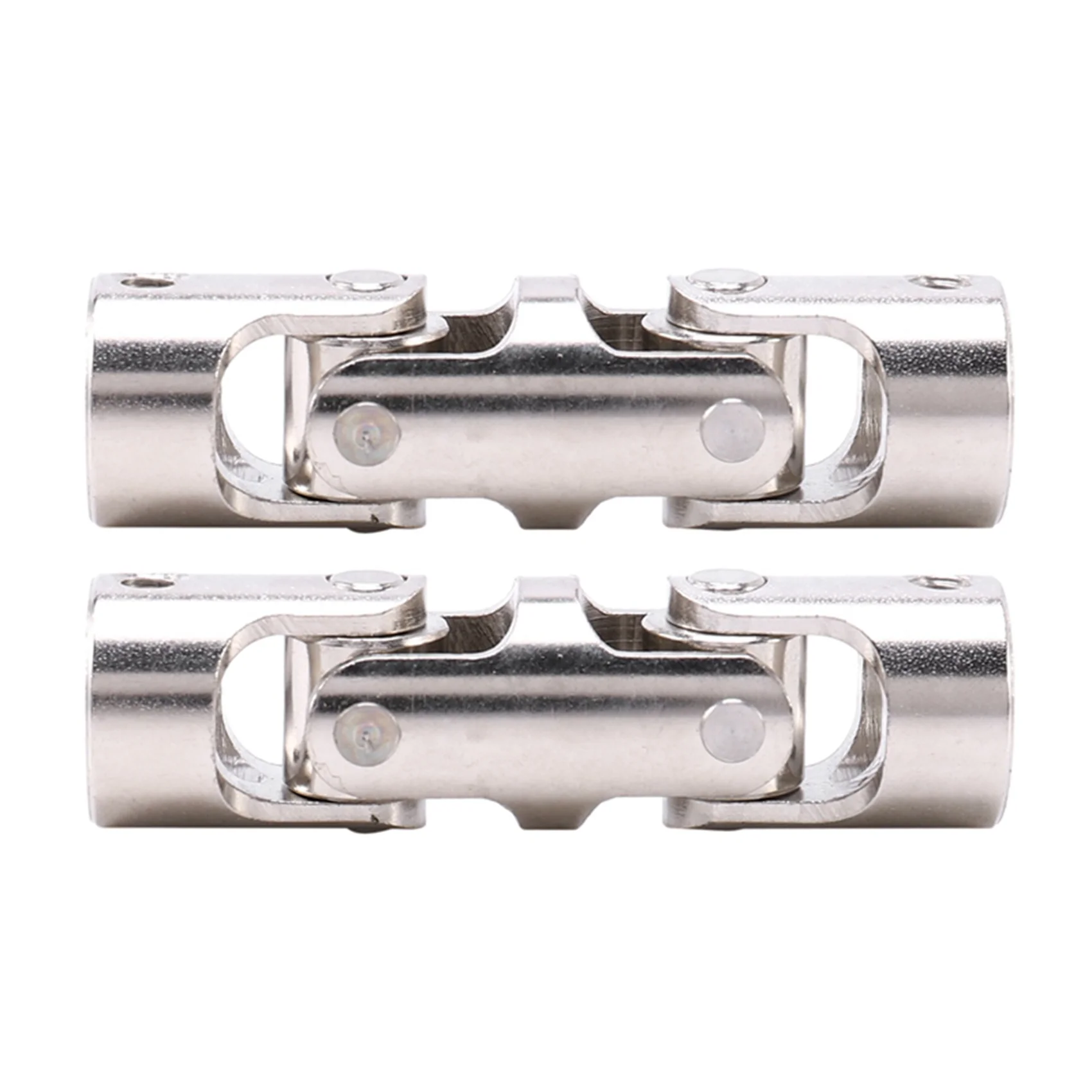 

2X Rc Double Universal Joint Cardan Joint Gimbal Couplings with Screw,8X8mm