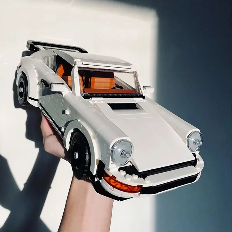 1458PCS Technical Retro Car Model Building Blocks Set 2in1 Race Classic Model Kit for Adults and Teens 2