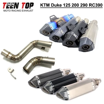 Escape Moto For KTM Duke 125 2011~2016 51mm Exhaust Motorcycle DB Killer Duke 200 2011~2015 Duke 290 2013~2016 RC390 2014~2016