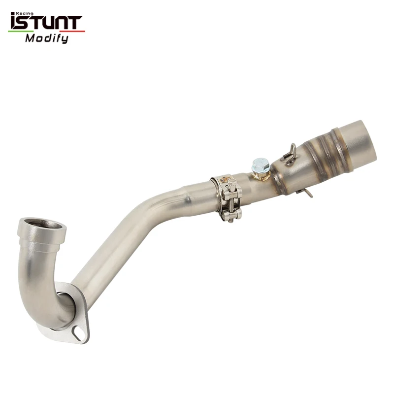 Slip On For YAMAHA XMAX250 XMAX300 XMAX X-MAX 250 300 2017-2023 Motorcycle Exhaust 51MM Escape Moto Modify Front Mid Link Pipe - Image 6