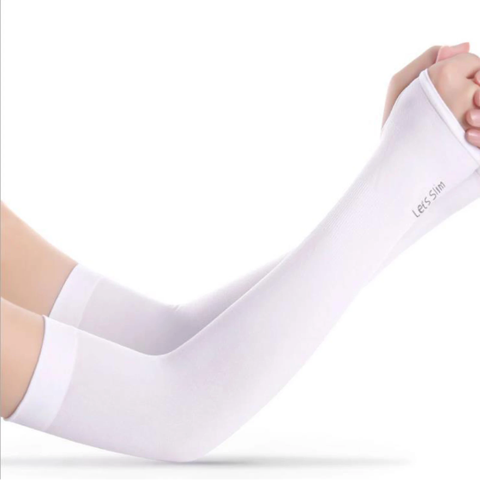 UV 자외선 차단 암 슬리브, 편안한 압축 냉각, 남녀공용 야외 스포츠 슬리브