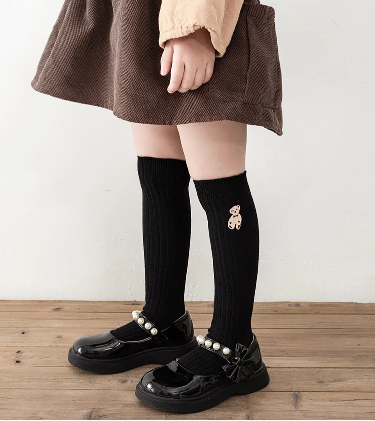 1 Pair Cute Kids Sock Lovely Fashion Cartoon Bear Knee High Sock for Toddler Girl Spring Autumn Thin Cotton Children Calf Sock 7 Sd5a0a0d3f32f4a9fac65866d1558eb6fQ