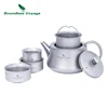 Boundless Voyage Titanium Teapot with Filter Outdoor Camping Kong Fu Tea Set Kettle Pot Cup 1