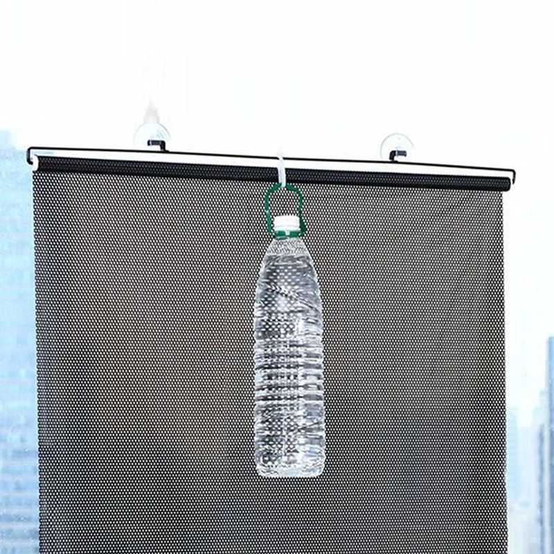 Universal Roller Blinds Suction Cup Sunshade Nail-free Blackout Curtain Car Bedroom Kitchen Office Window Sun-shading Curtains