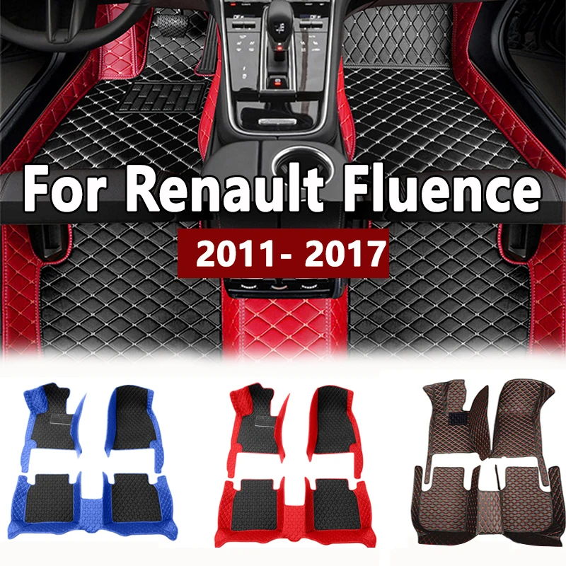 

Car Floor Mats For Renault Fluence 2011 2012 2013 2014 2015 2016 2017 Custom Auto Foot Pads Automobile Carpet Cover accessories