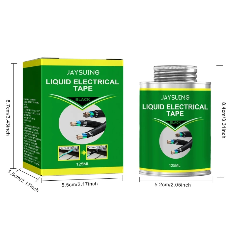 Nastro Liquido Sigillante Elettrico Isolante Colla Fissa Per Cavi Elettrici Impermeabili