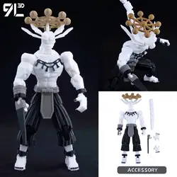 Shapeshift Anime Action Figures Set: Dynamic Movable Mannequin Toys (13cm Mahoraga)