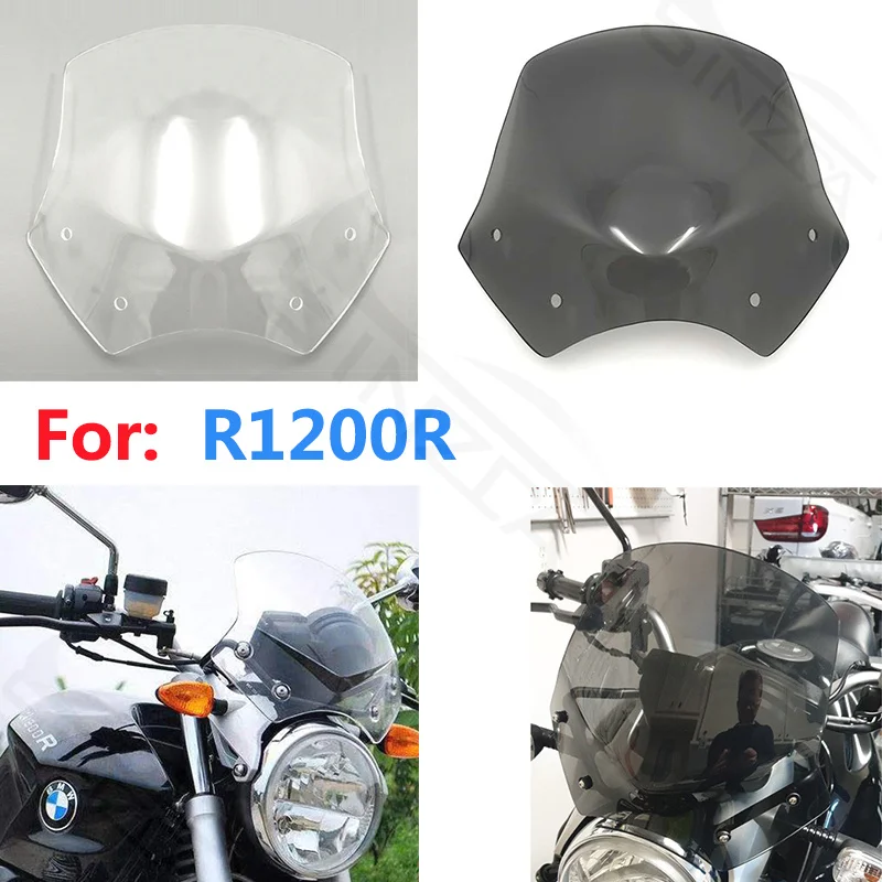 Motorcycle Windshield Windscreen Wind Deflectors | Windscreen Motorcycle Bmw  R1200R - Windscreens & Wind Deflectors - Aliexpress