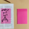 30 Sheets15*10CM Transparent Sticky Notes Tab Self-Adhesive Kawaii Clear Bookmarkers Annotation Books Page Marker Stationery 6