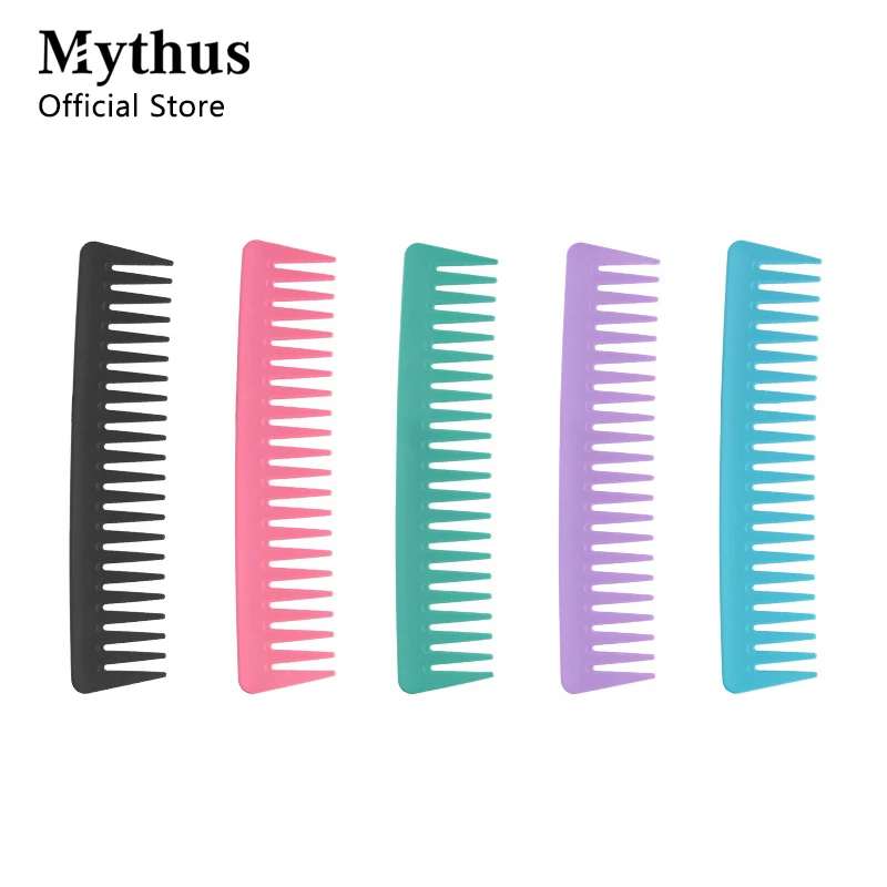 

Portable Wide Tooth Styling Comb Massage Comb Hair Brush Anti-static Hairdresser Hairdressing Combs Salon Barber Accessories