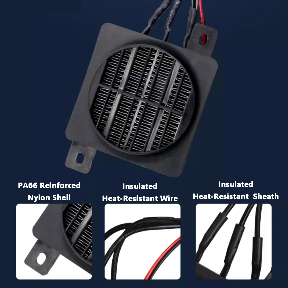 ポータブルカーファンヒーター,12v,100w,省エネ,小型スペース