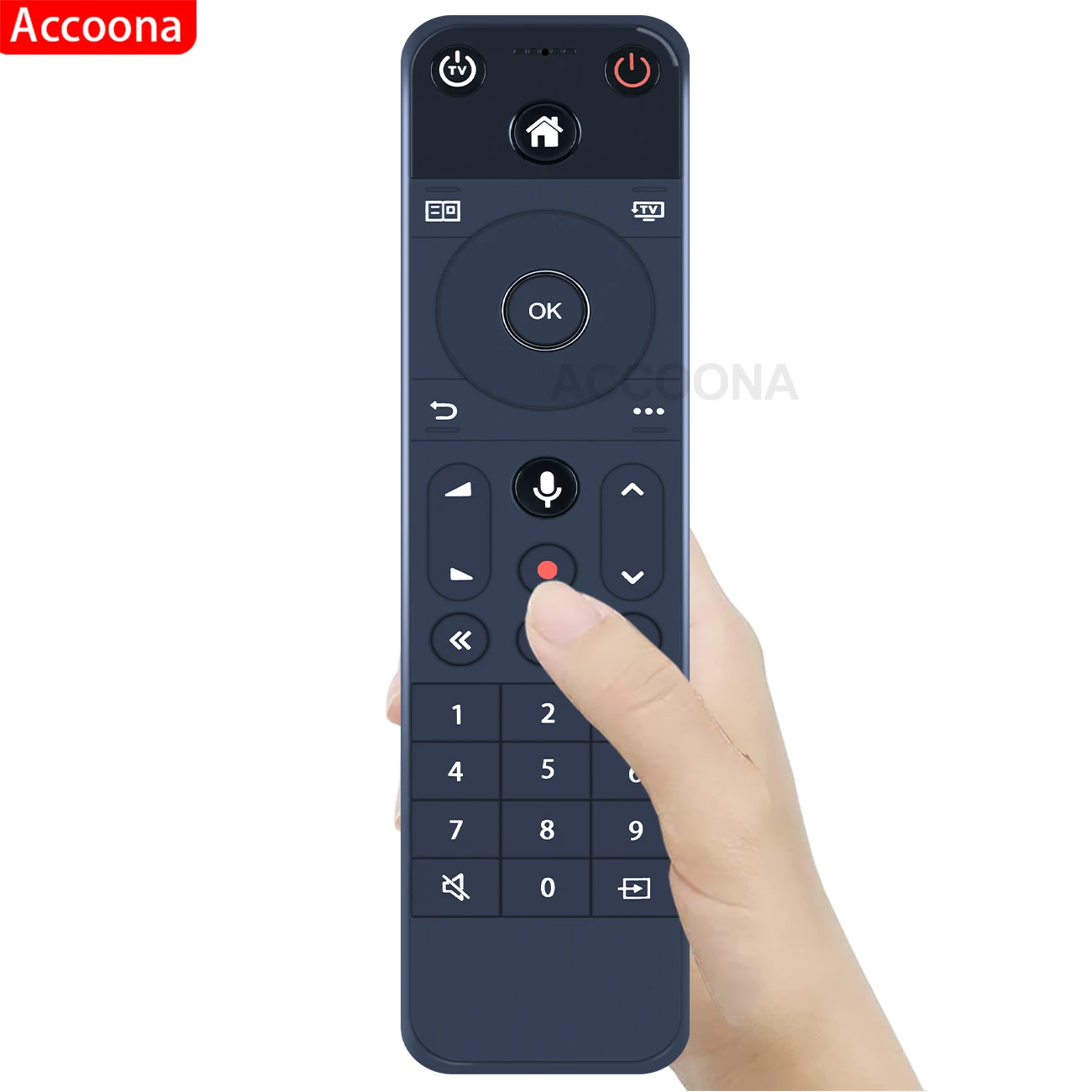 Voz Controle Remoto Rc4213401 02b para a Liberdade Ziggo Media Box - Image 6
