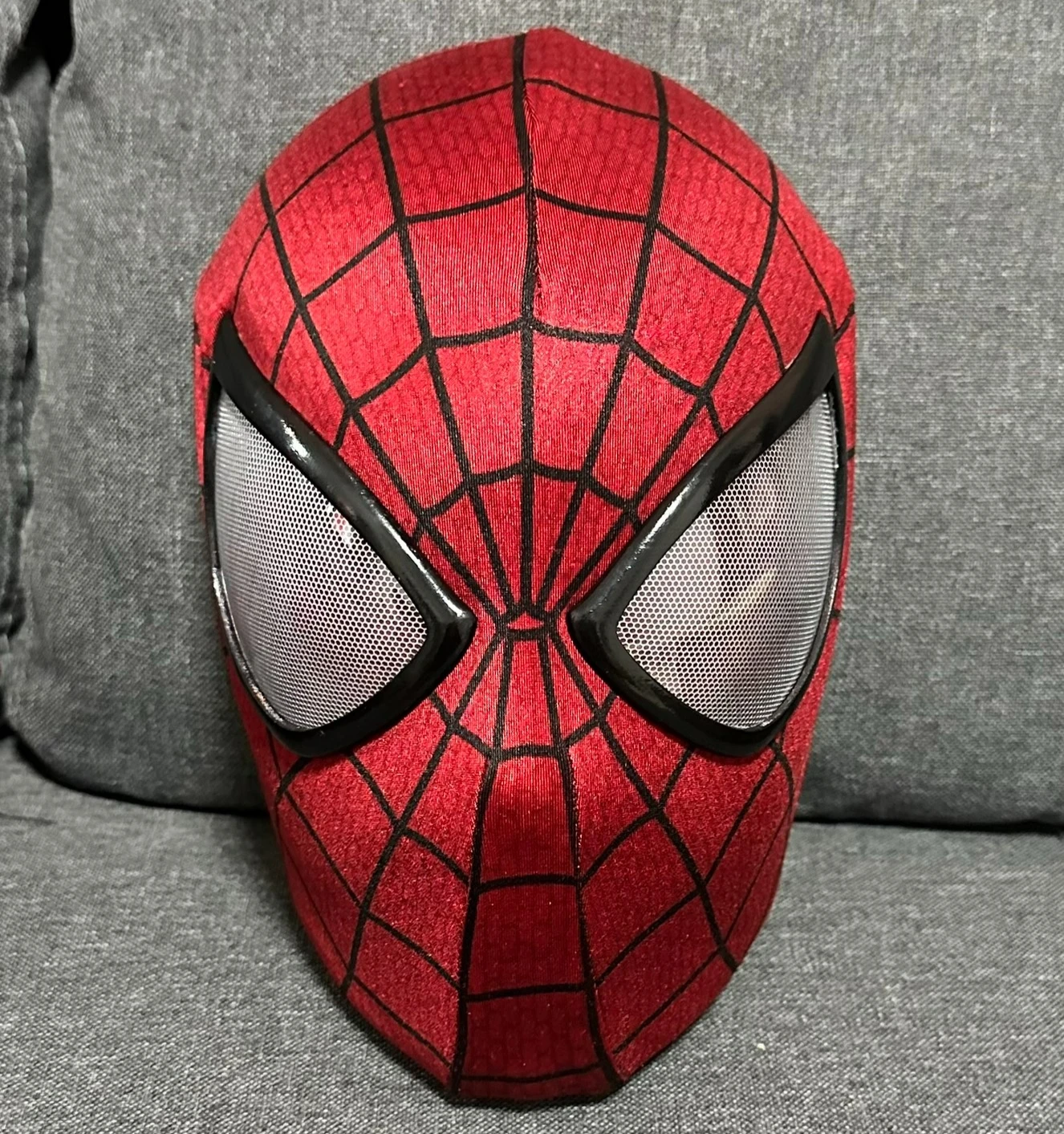 Spider-Man　シェルマスク　レンズ付き 本体　コスプレ　1/1 スパイダーマン2099マスク フェイスシェル＆レンズ付き 1:1 3D