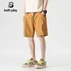 New Summer Shorts Men Wear Summer Ice Silk Casual Sports Workwear Five-point Mid-sized Pants 3