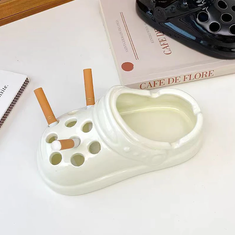 Ceramic Ashtray for Car Interior Office Living Room
