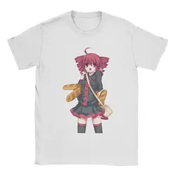 Kasane Teto Men's Funny Cool Cotton Tee - Cute Round Neck Short Sleeve T - Shirt Gift Idea - XXXL (WHITE)