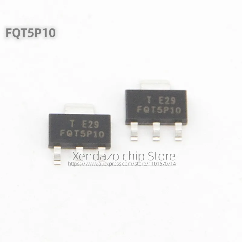 

10 шт./партия FQT5P10TF FQT5P10T FQT5P10 SOT-223 упаковка оригинальный подлинный полевой транзистор MOS
