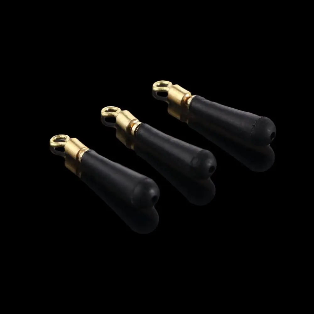 Fishing Float Holders 20PCS Copper B Shape Ring 360 Degree Freely Rotating Swivels