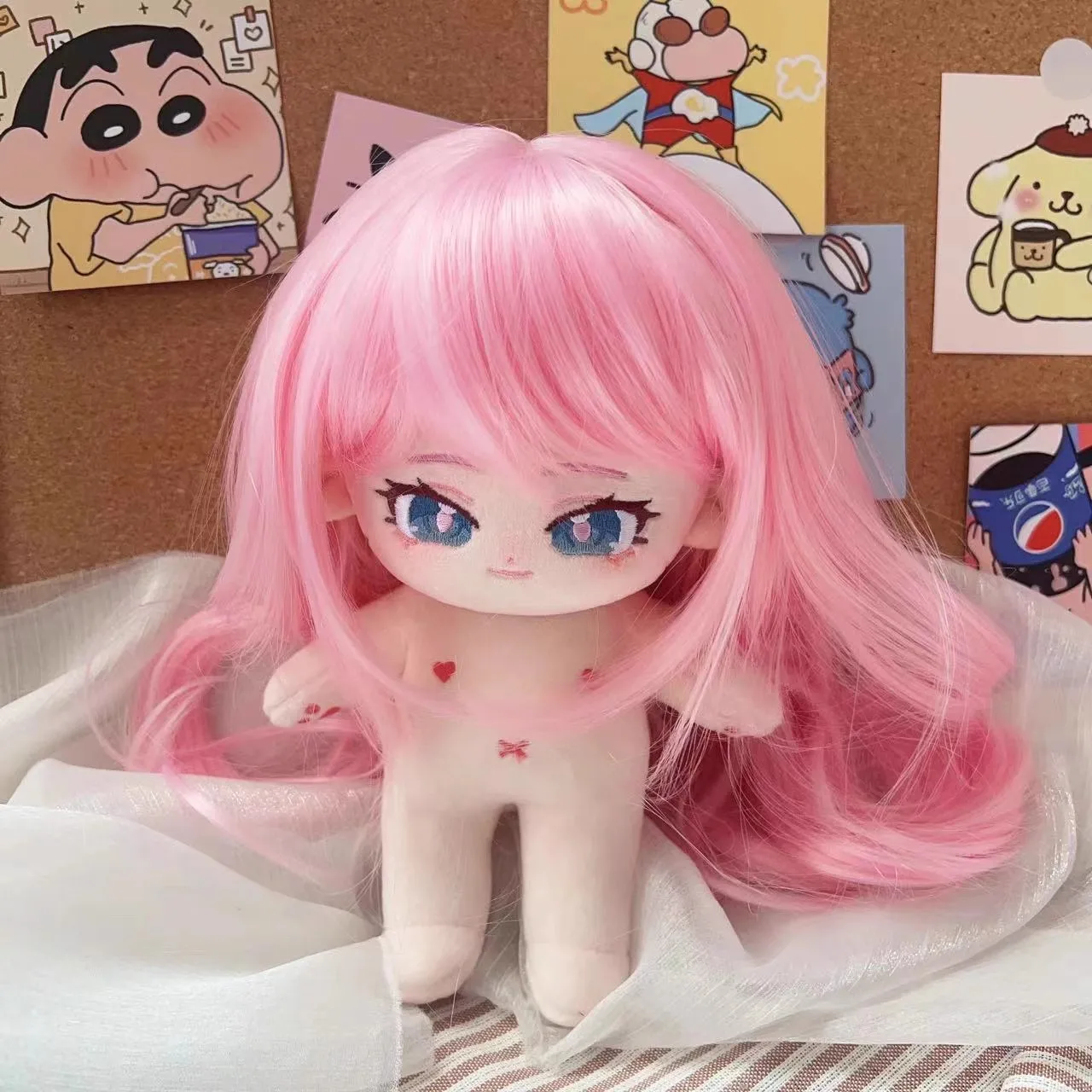 

Anime Honkai Impact 3 Elysia Cosplay 20CM Cotton Doll Costume Plush Doll Gift
