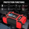 Smart Car Battery Charger 12V 24V LCD Display Motorcycle 7 Stage Automatic Charger AGM Deep Cycle GEL Wet Dry Lead-Acid Charger 2