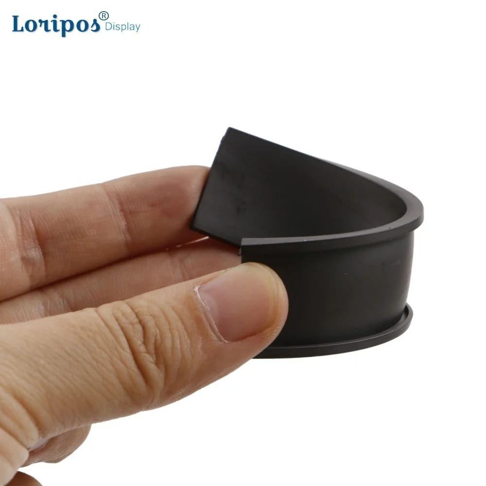 C 프로파일 마그네틱 라벨 거치대 스트립, PVC 종이 고무 자석 유연한 자석 선반 라벨 길이 100mm