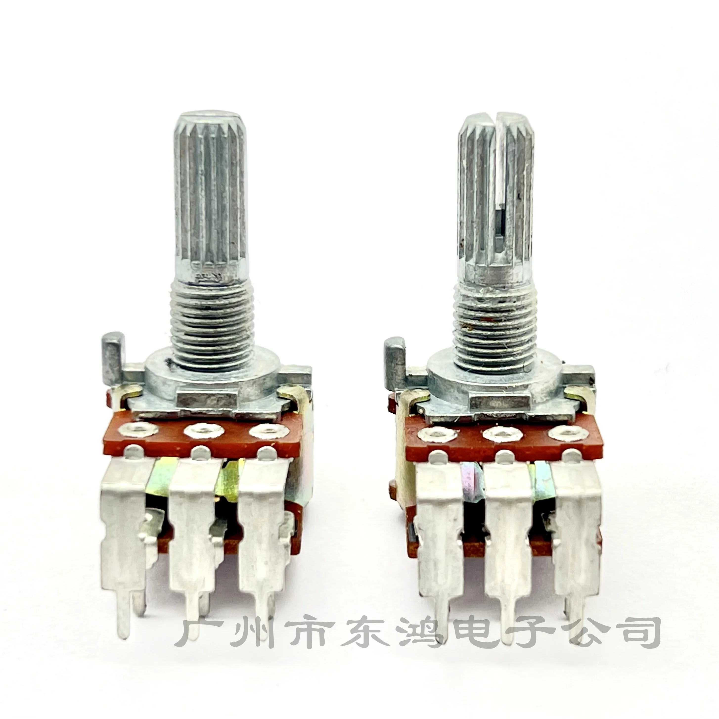 Taiwan FD 16 type dual potentiometer MN100K with center positioning audio amplifier left and right channel balance 1 PCS