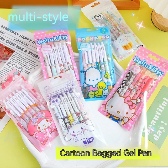 Sanrio Sticker Book Cute Hello Kitty Cinnamoroll Kuromi MyMelody