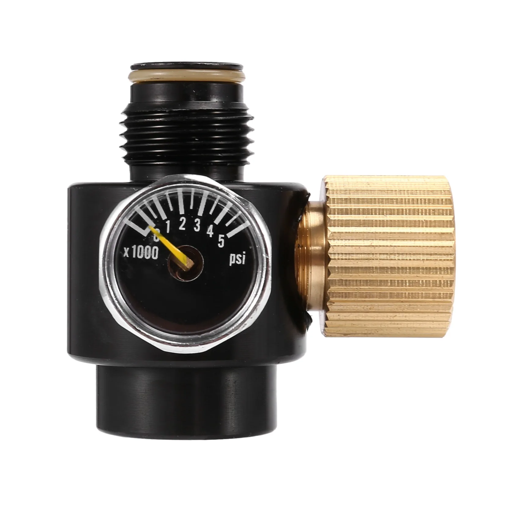 PCP Air Tank Cylinder Regulator Adjustable Pressure 0-2800Psi & HPA Tank Pin Valve 300Bar M18X1.5