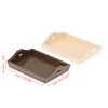 1/12 Dollhouse Fruit Food Tray Toys Dolls Houde Simulation Tray Model Dollhouse Mini Decorations Accessories 1