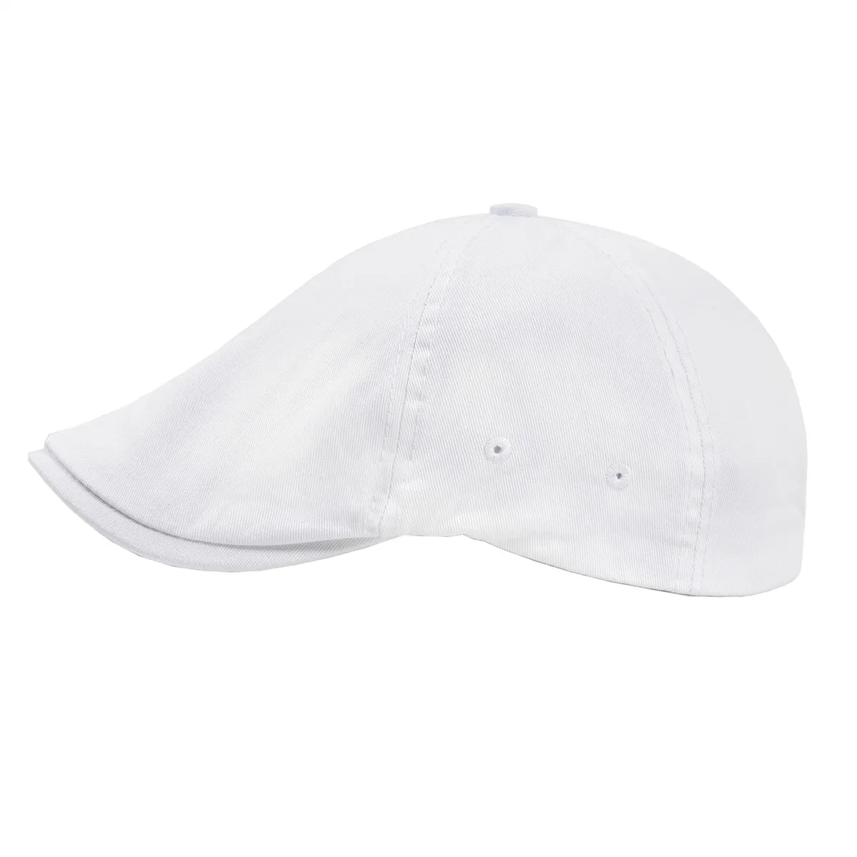 VOBOOM Flat Hat For Men Classic Newsboy Cap Golf Caps Twill Cotton Classic Ivy Hats Cabbies Headpiece Casual Beret White casual hat beret hat newsboy cap newsboy hat