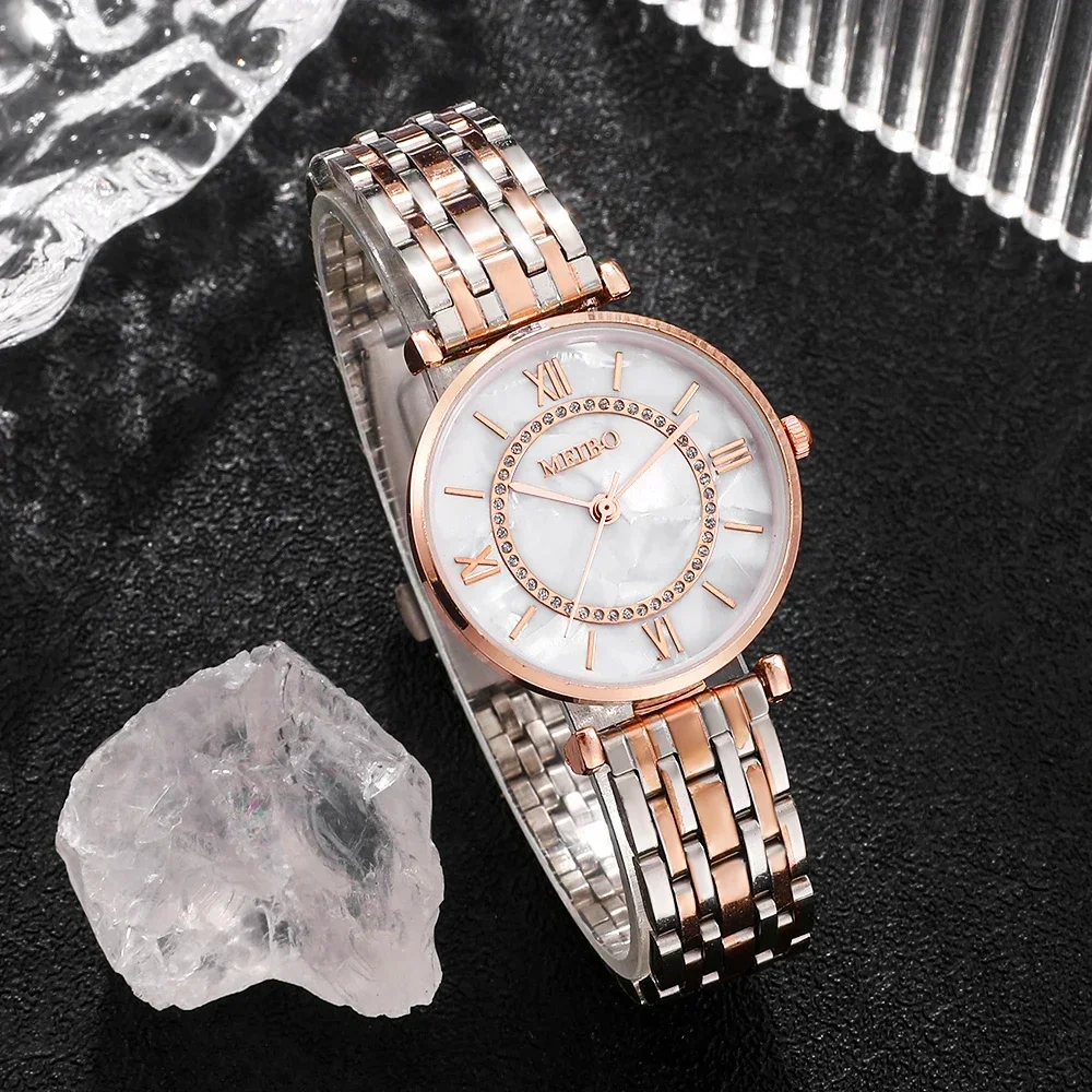 Womens Luxury Crystal Women Bracelet Watches Top Brand Fashion Diamond Ladies Quartz Watch Steel Female Wristwatch women watches
