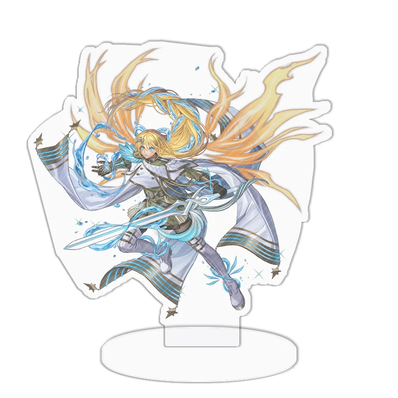 Acrylic Standing Sign: Black Rose Dragon & Dark Magician Anime Decor