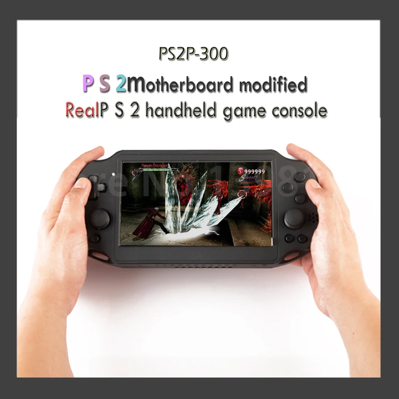 

Материнская плата GAME BOY double rocker, Модифицированная, PS2, тонкий 7-дюймовый IPS экран, аркадная, «сделай сам» без Raspberry Pi без симулятора