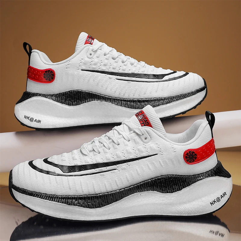 

Air Cushion Men Running Shoes marathon Sports Shoes Breathable Lightweight Sneakers Women Comfortable Athletic Training shoes
