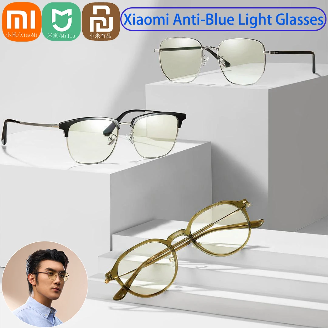Xiaomi Smart Anti-Blu Occhiali Occhiali Anti Blue Ray 40% UV A Prova di Affaticamento Occhiali di Protezione Degli Occhi Per Uomo Donna Telefono Computer TV