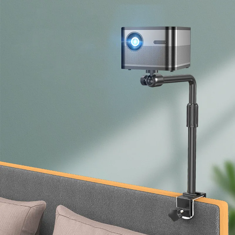 CClamping Projector Bracket Metal Adjustable Projector Stand Bed/Table