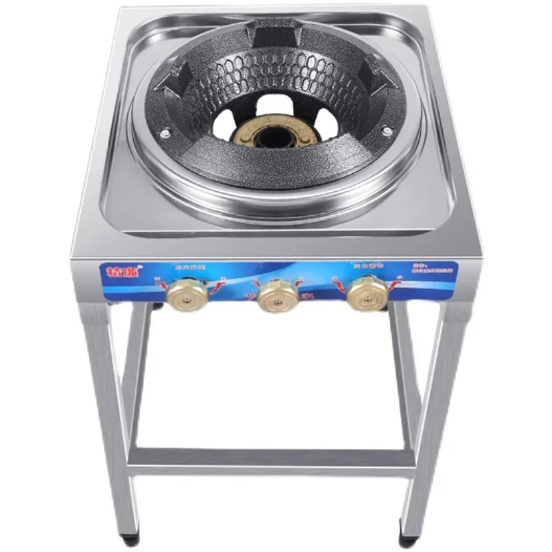 40Kw High Firepower Fierce Fire Stove Outdoor Camping Cooking Gas Stove Cooktops High Pressure Gas Cooker Flameout Protection 2