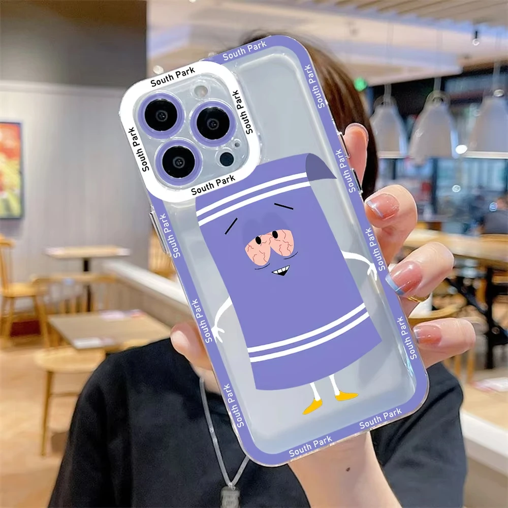 Transparent Protective Phone Cover - Sleek Clear Design