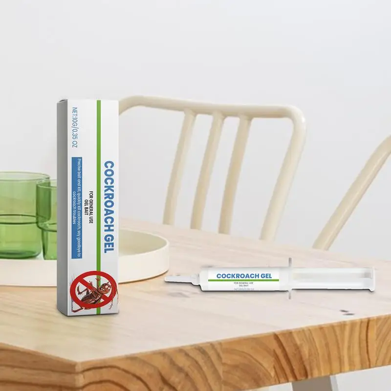 Cockroach Control Gel Living Room Cockroach Control Bait Gel Household Narrow Area Use Roach Bait Easy To Apply for Cabinets