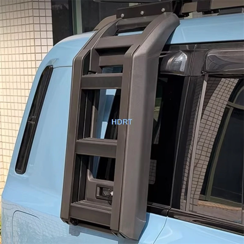 체리 iCar V27/iCaur V27 2026+ 차량용 스타일링 리어 윈도우 사이드 폴딩 래더 키트 오프로드 보호 장식 액세서리